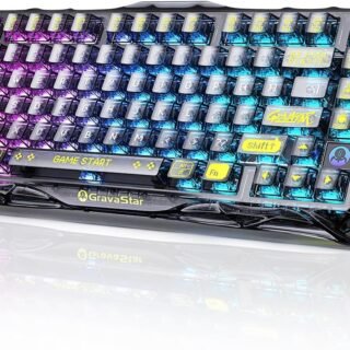GravaStar Mercury K1 Lite 75% Gaming Keyboard
