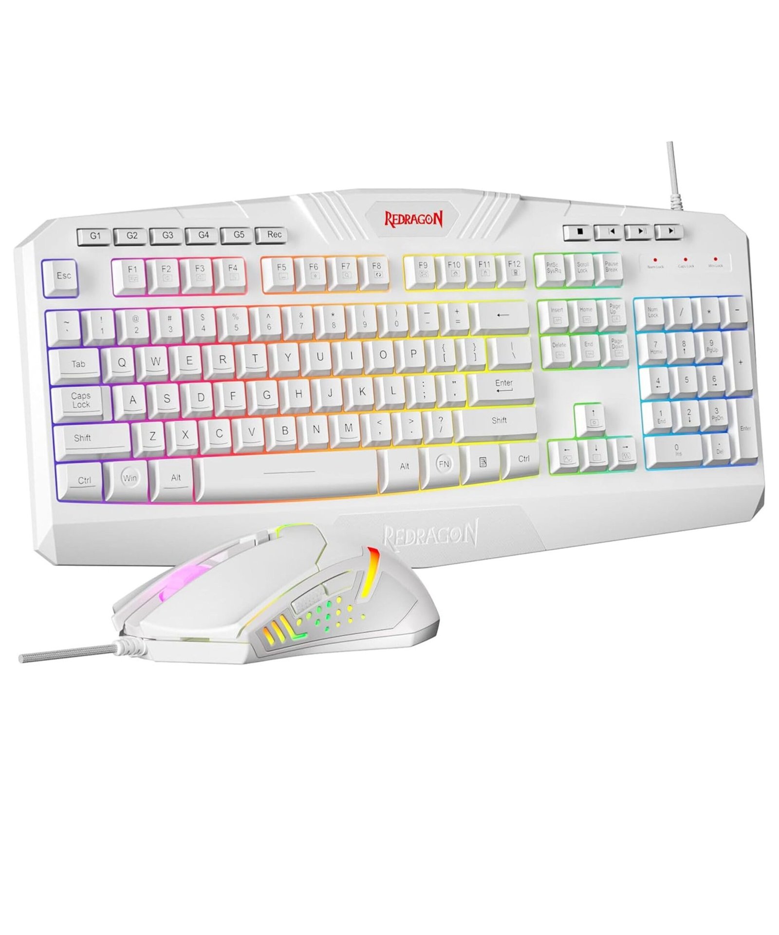 Redragon Updated Programmable Gaming Keyboard and Mouse